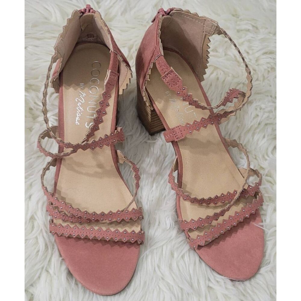 Matisse By Anthropologie 'Aiden' Heel 3" Strappy Sandals Sz 9